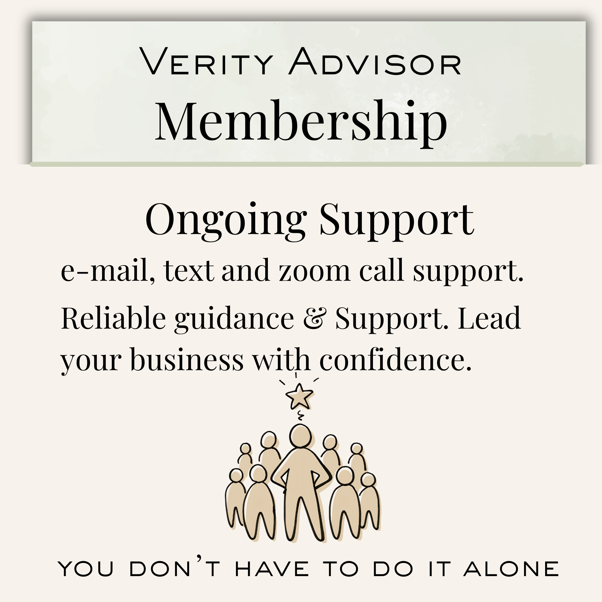 Verity Advisor Membership